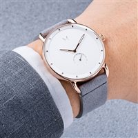 Armbanduhr MVMT Revolver in Gelb vergoldet stahl MR01-RGGR - MR01-RGGR